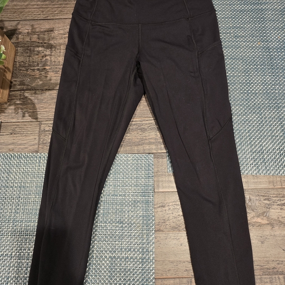 lululemon athletica Pants - lululemon athletica Black High-Rise Pocket Leggings